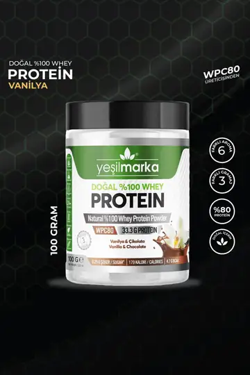 Yesilmarka Whey Protein Tozu 100 g Vanilya/Kakao