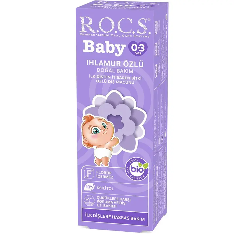 Rocs Baby Ihlamur Aromalı Bebek Diş Macunu