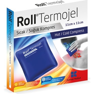 Roll Termogel Isıtıcı ve Soğutucu Kompres Küçük Boy 11x11 cm