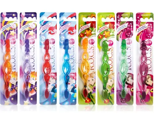 ROCS Diş Fırçası Kids 3-7 Yaş (1 Adet) ürün ambalajı