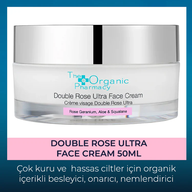 The Organic Pharmacy Double Rose Ultra Face Cream 50 ml içerik ve bileşen bilgileri