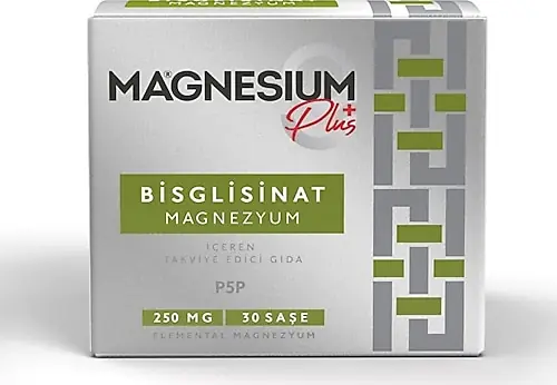 GoodDay Magnesium Plus Magnezyum Bisglisinat Saşe P5P 30 Saşe kutu ve ambalaj