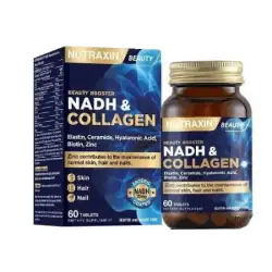 Nutraxin Beauty NADH & Collagen Tablet, 60 Tablet
