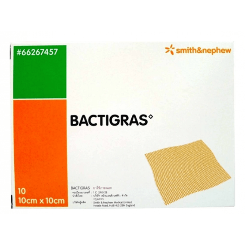 Bactigras Antiseptik Sargı Bezi 10x10 cm