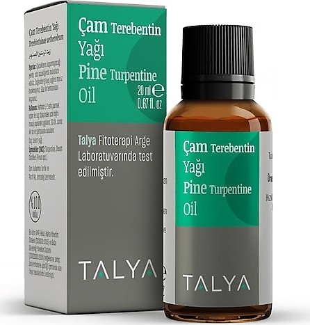 Talya Çam Terebentin Yağı 20 ml Aromaterapi