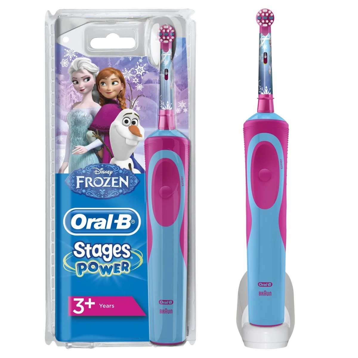 Oral-B Çocuk Şarjlı Diş Fırçası Frozen Karlar Ülkesi Temalı