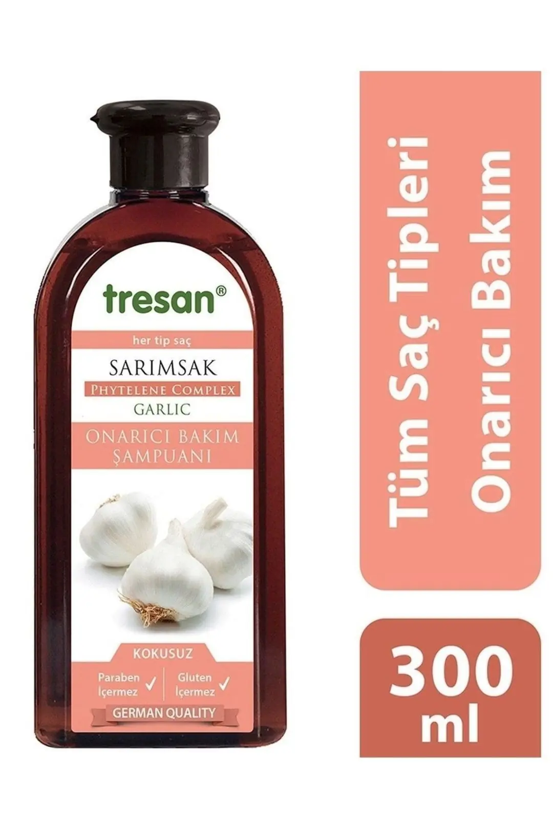 Tresan Şampuan Sarımsak 300 ml ürün ambalajı