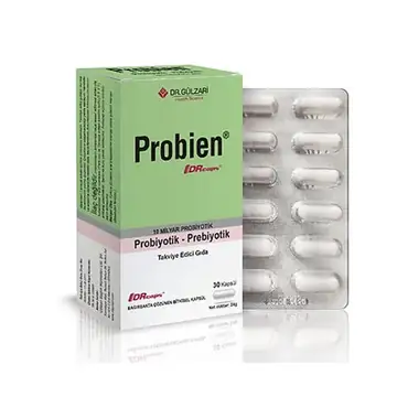 Probien Probiyotik Mikroorganizma ve Prebiyotik Takviye Edici Gıda 30 Kapsül