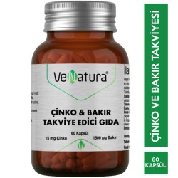 Venatura Çinko & Bakır Kapsül 60 Kapsül