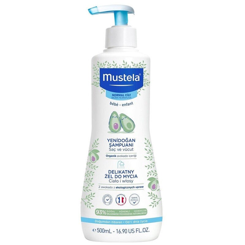 Mustela Yenidoğan Bebek Şampuanı 500 ml