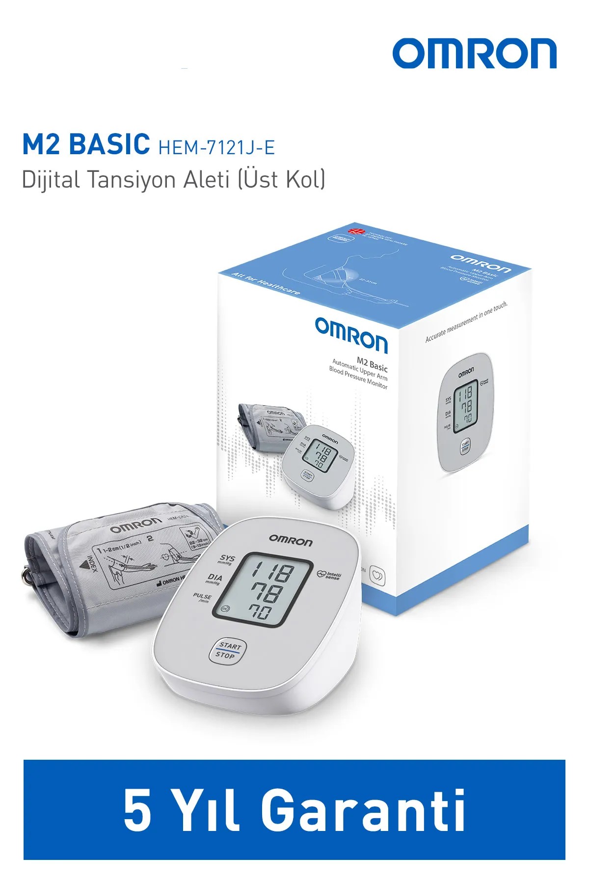 Omron M2 Basic Tansiyon Aleti