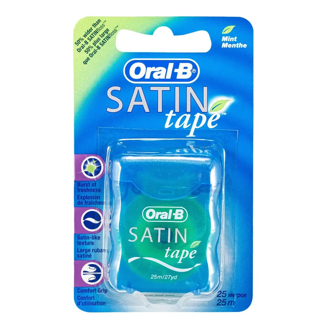 Oral-B Satin Tape Mint Naneli Diş İpi ürün ambalajı