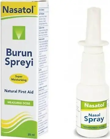 Nasatol Burun Spreyi Burun Tıkanıklığı İçin 20 ml Şişe