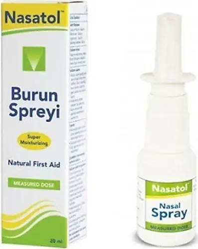 Nasatol Burun Spreyi Burun Tıkanıklığı İçin 20 ml Şişe ürün görseli