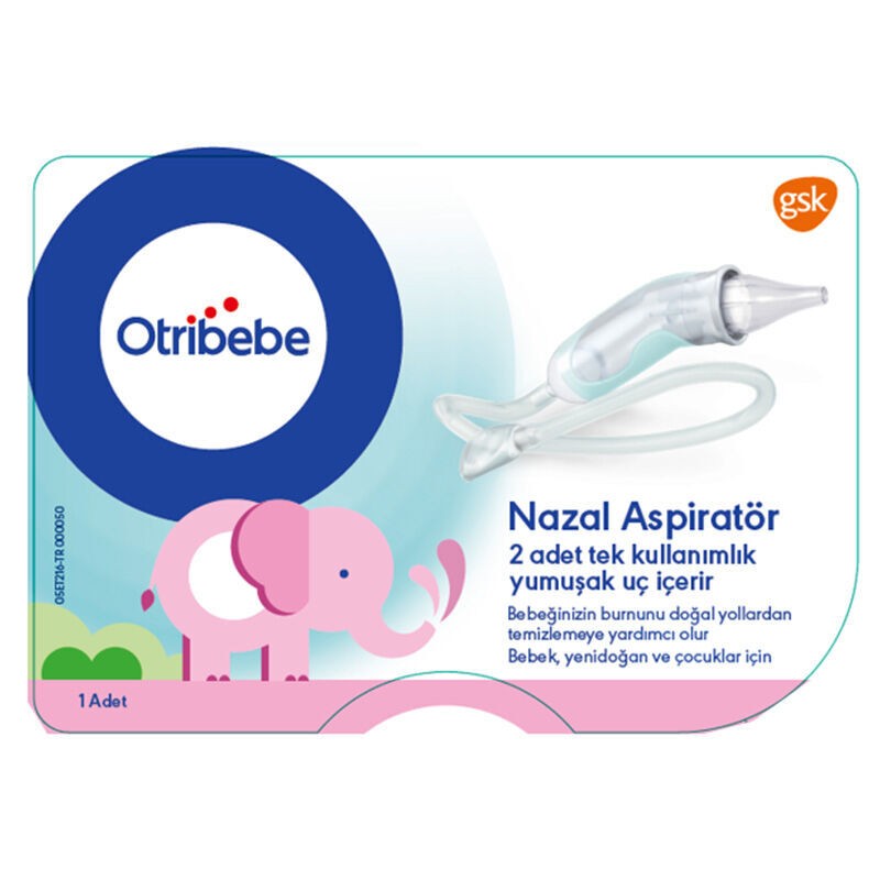 Otribebe Yumuşak Uçlu Nazal Bebek Aspiratörü 1 Araç Burun Temizleyici