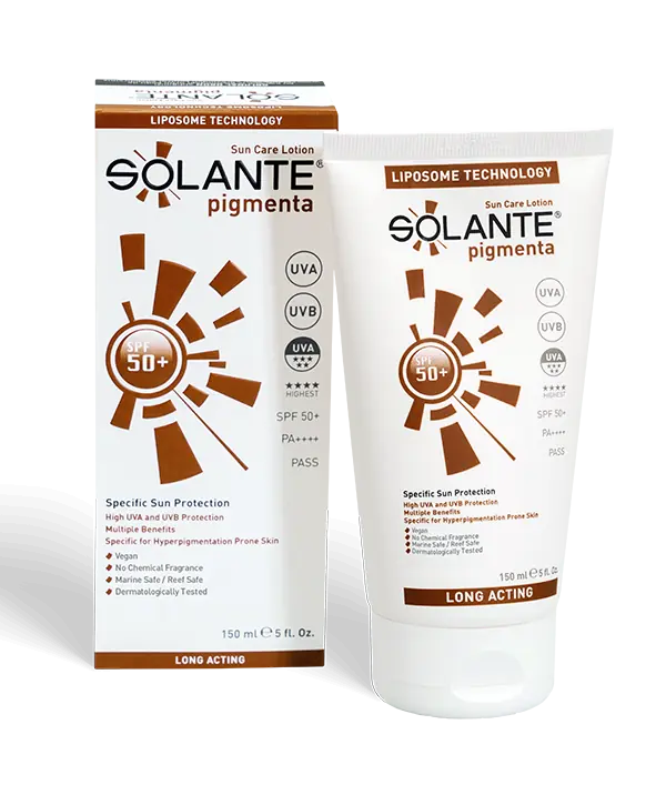 Solante Sun Losyon Pigmenta SPF50+ 150 ml ürün görseli