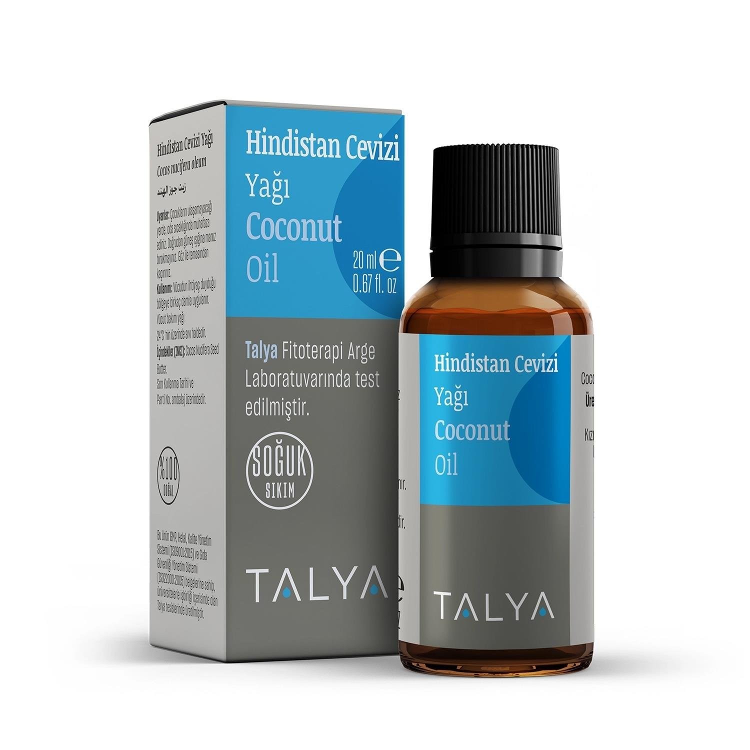 Talya Hindistan Cevizi Yağı 20 cc Cilt ve Saç Bakım