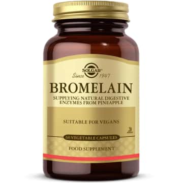 Solgar Bromelain 150 mg Ananas Enzimi 60 Kapsül