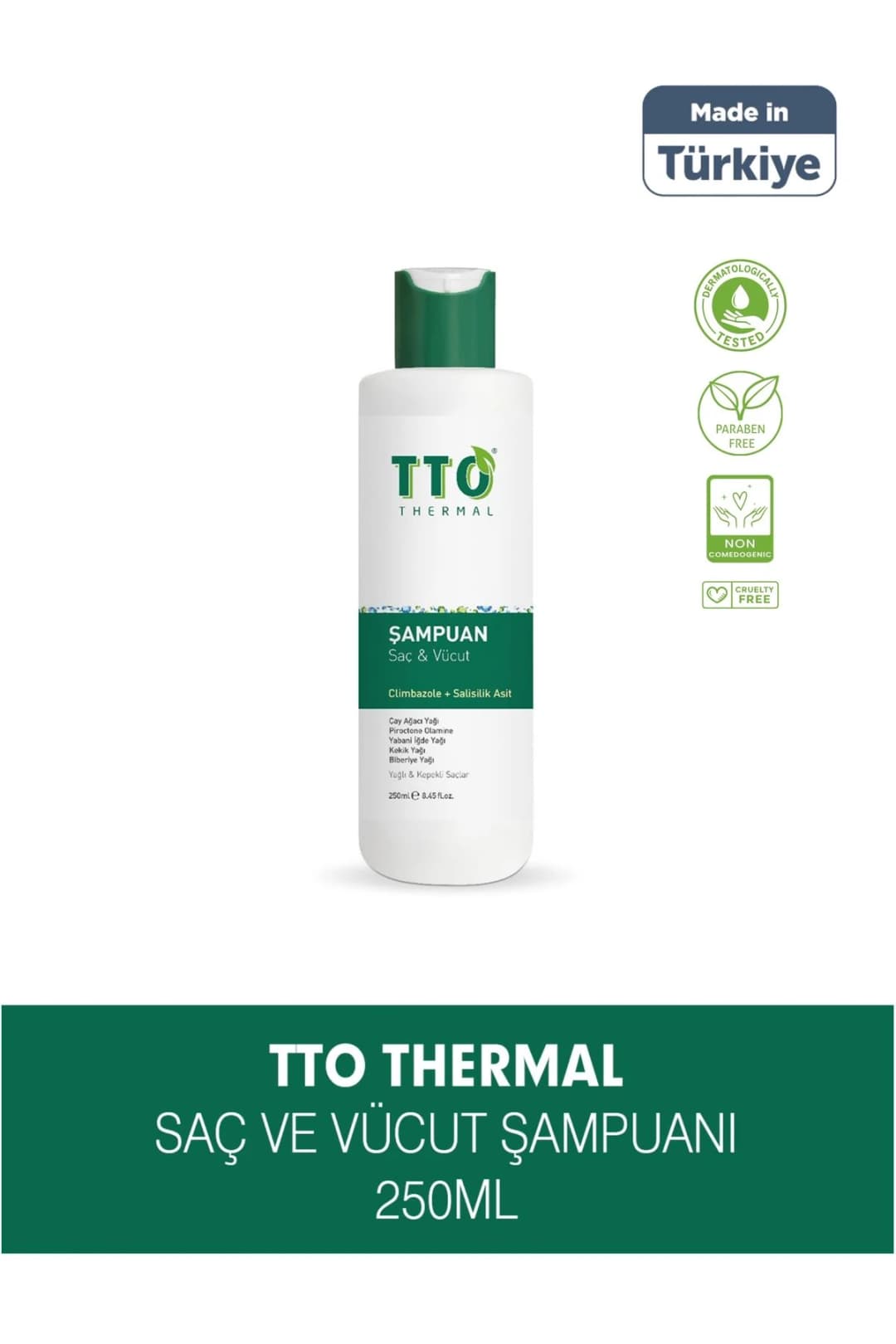 TTO Thermal Saç ve Vücut 250 ml ürün görseli
