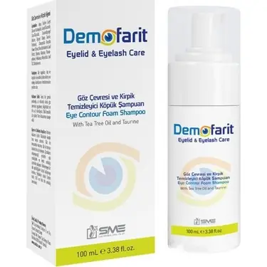 Demofarit Göz Şampuanı Göz Çevresi Bakım 100 ml ürün görseli