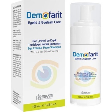 Demofarit Göz Şampuanı Göz Çevresi Bakım 100 ml