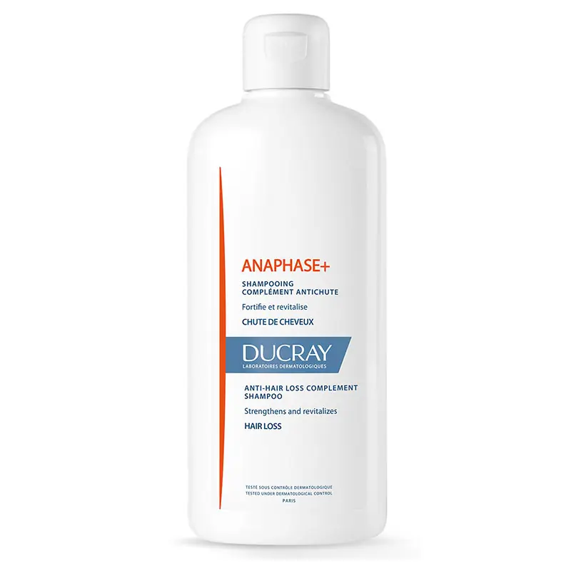 Ducray Anaphase+ Saç Dökülmesine Karşı Bakım Şampuanı 400 ml ürün ambalajı
