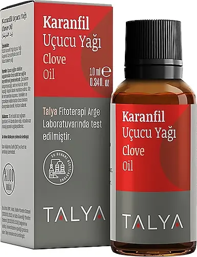 Talya Karanfil Yağı 20 ml Ağız Bakım ürün ambalajı