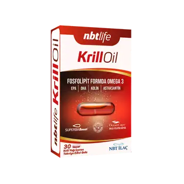 NBT Life Boost Krill Yağı Omega 3 Fosfolipid İçeren 30 Kapsül