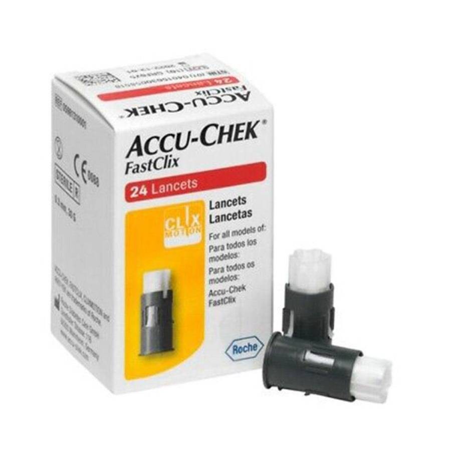 Accu-Chek Fastclix Lancet Parmak Delici İğne 24 Adet