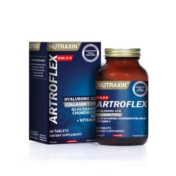 Nutraxin Artroflex Hya-c-ii Tablet, Glukozamin, Kondroitin, Msm, Kolajen, C Vitamini ve Hiyaluronik Asit İçeren Takviye Edici Gıda 90 Tablet
