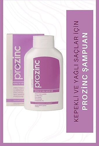 Prozinc Şampuan Kepekli/Yağlı Saçlar İçin 300 ml