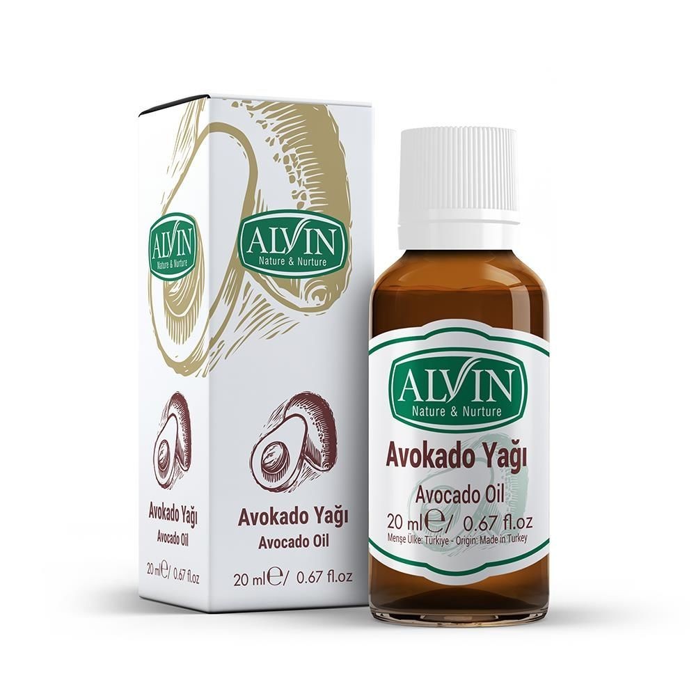 Alvin Avokado Yağı %100 Doğal 20 cc