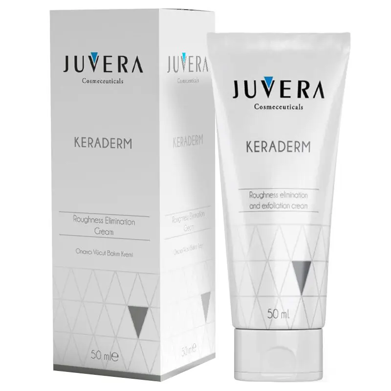 Juvera Keraderm Onarıcı Bakım Kremi 50 ml ürün ambalajı