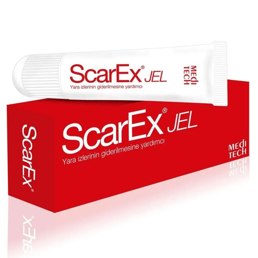 Meditech Scarex Jel Yara İzi Giderici 15 g Tüp ürün ambalajı