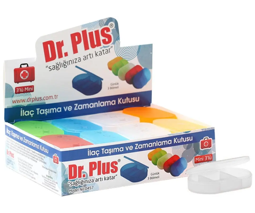 Dr. Plus İlaç Taşıma Kutusu Mini Boy ürün görseli
