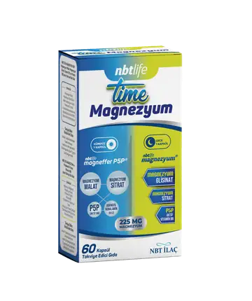 NBT Life Time Magnezyum Kapsül 30+30 Kapsül