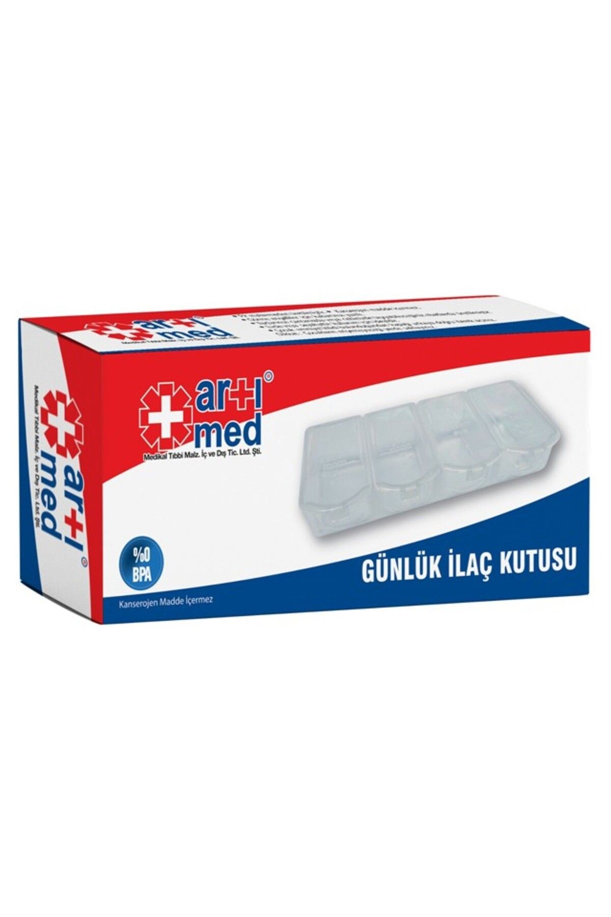 Artimed İlaç Taşıma Kutusu Günlük