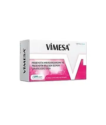 Vimesa Probiyotik Prebiyotik Bitkisel Kapsül 30 Kapsül