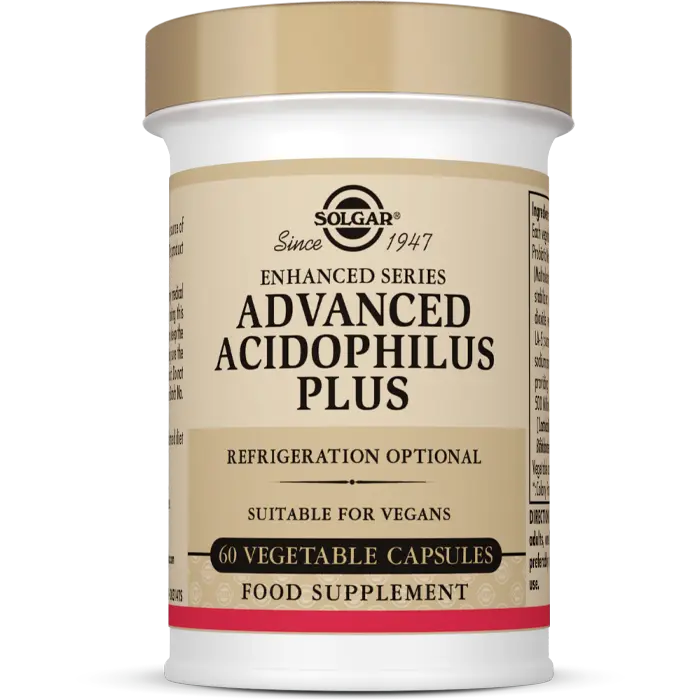 Solgar Advanced Acidophilus Probiyotik Bağırsak Sağlığı 60 Kapsül ürün görseli