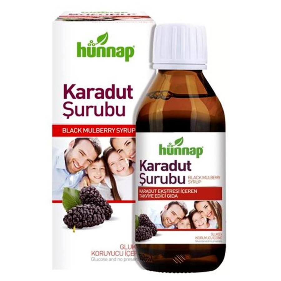 Hünnap Karadut Şurubu Doğal ve Katkısız 50 ml
