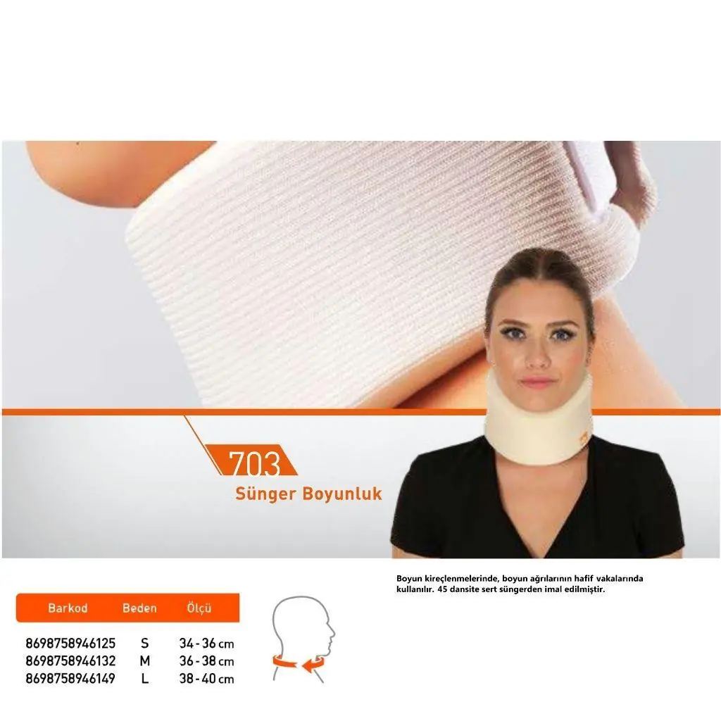 Luxor 703 Sünger Boyunluk 1 S 34-36 ürün görseli