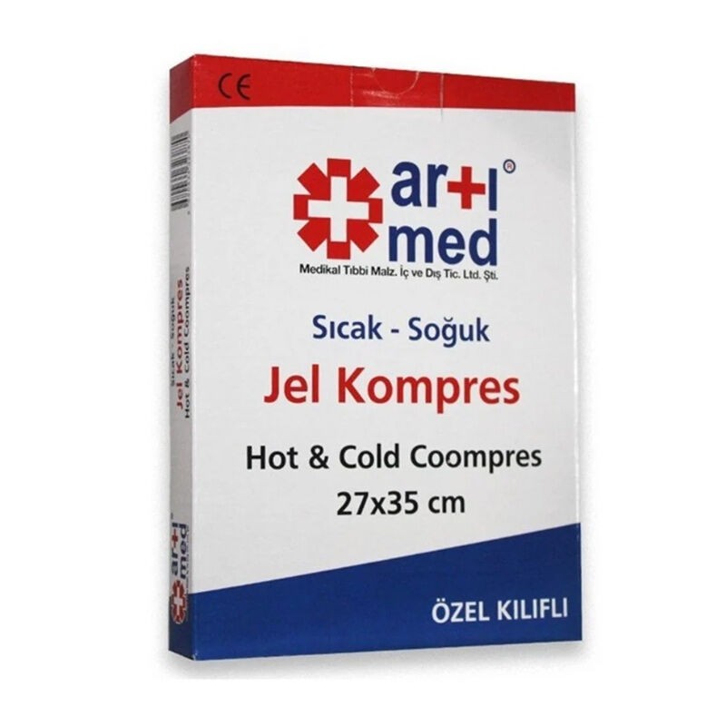 Artimed Termojel Kılıflı Büyük 27x35 cm Sıcak Soğuk Kompres