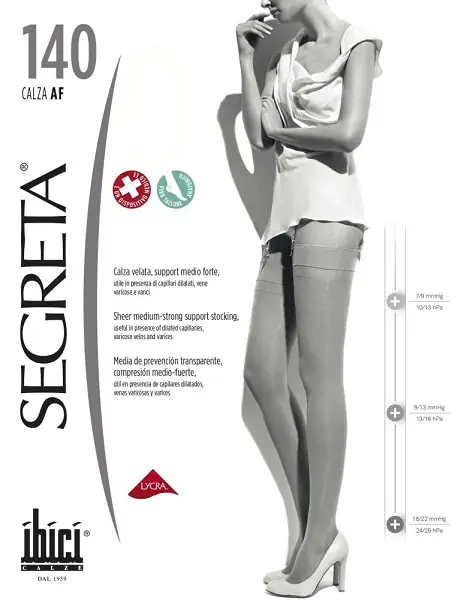 İbici Ibici Varis Çorabı Diz Üstü No:1 ürün ambalajı