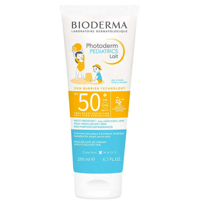 Bioderma Photoderm Pediatrics Lait Güneş Sütü SPF50+ 200 ml ürün görseli