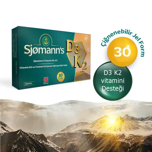 EasyVit Sjømann’s Vitamin D3 K2 Çiğnenebilir Jel 30 Adet kullanım şekli ve uygulama