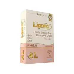 LIGONE R-Alfa Lipoik Asit ve Koenzim Q10 Kapsül, 60 Kapsül