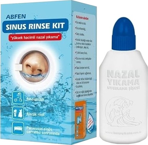 Abfen Sinus Rinse Burun Yıkama Kiti ve 25 Adet Tuz Poşeti