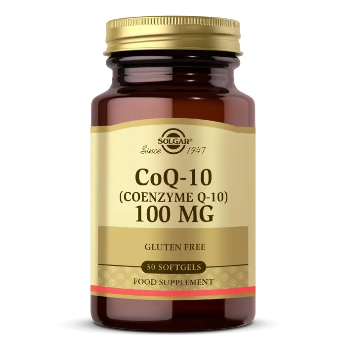 Solgar Koenzim Q10 100 mg Softgel Enerji Desteği 30 Adet