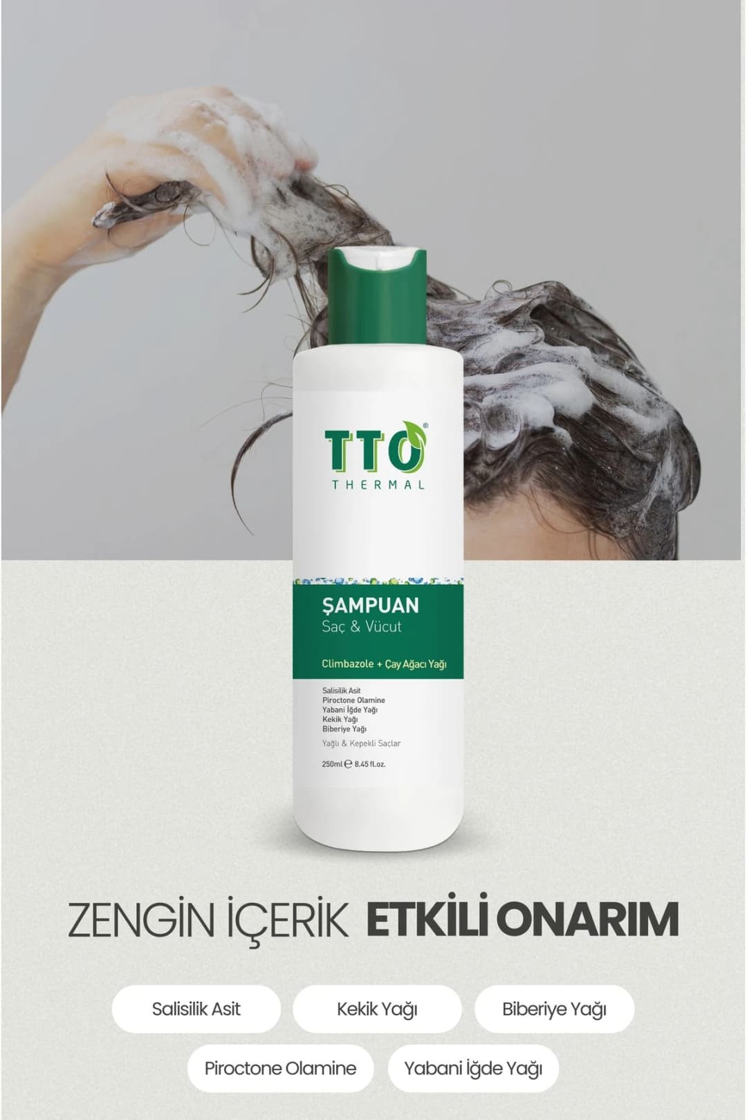 TTO Thermal Saç ve Vücut 250 ml faydaları ve kullanım alanları