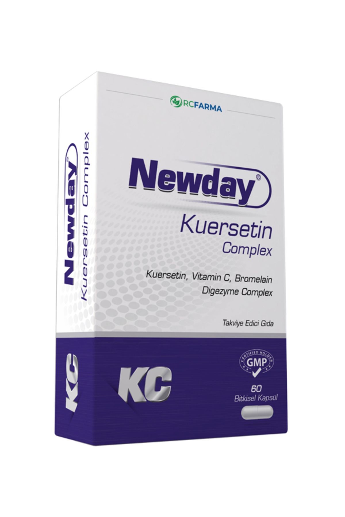 Newday Kuersetin Complex Takviye Edici Gıda 60 Kapsül